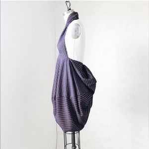 ONE OF A KIND HALTER DRAPE DRESS @949